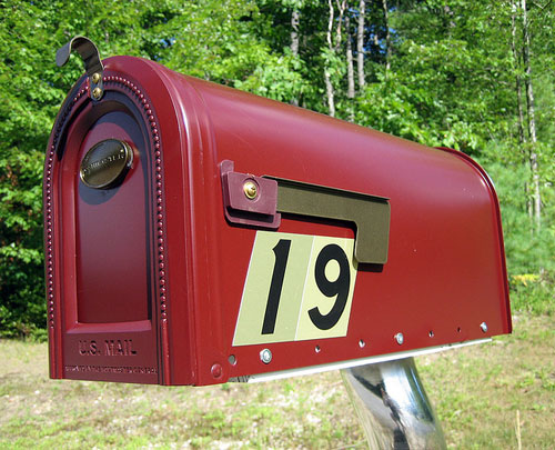 Print catalogs mailbox